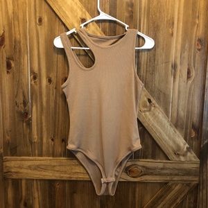 Tan bodysuit